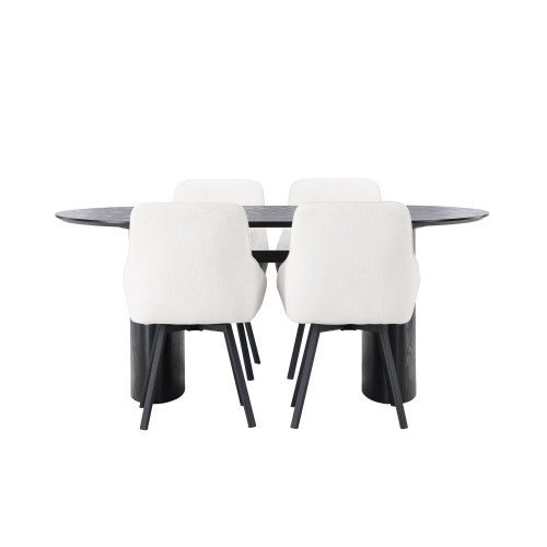 Venture Home Isolde Matbord med Rosie Stolarna