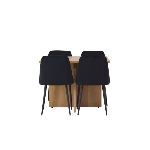 Venture Home Leo Matbord med Night Stolarna