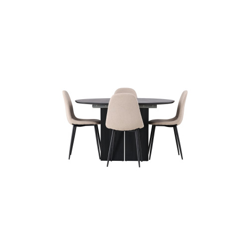 Venture Home Matilda Matbord med Polar Stolarna