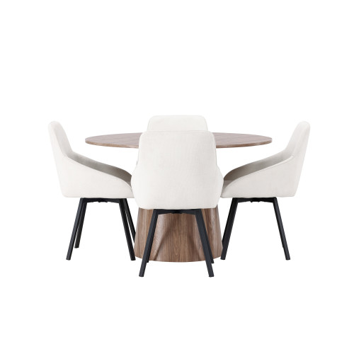 Venture Home Lanzo Matbord med Rosie Stolarna