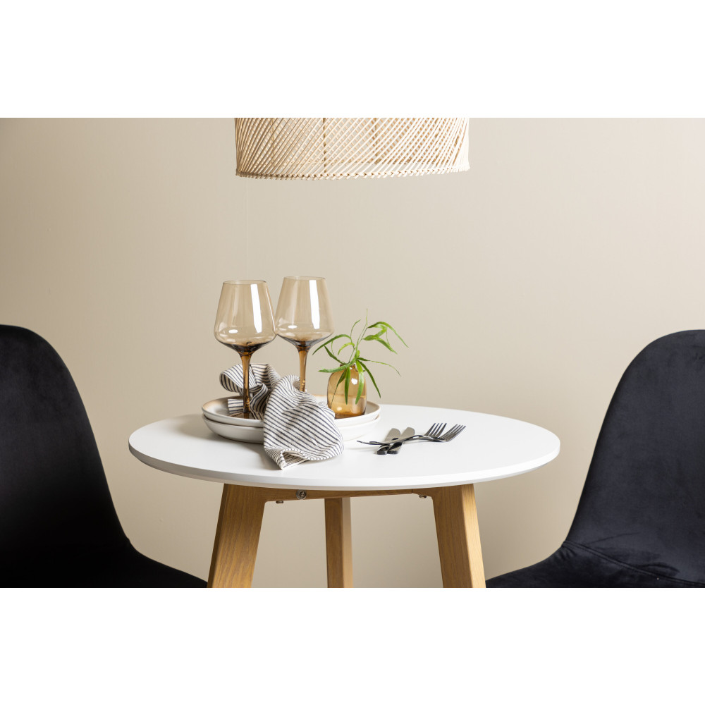 Produktbild för Leonora Matbord med Polar Stolarna