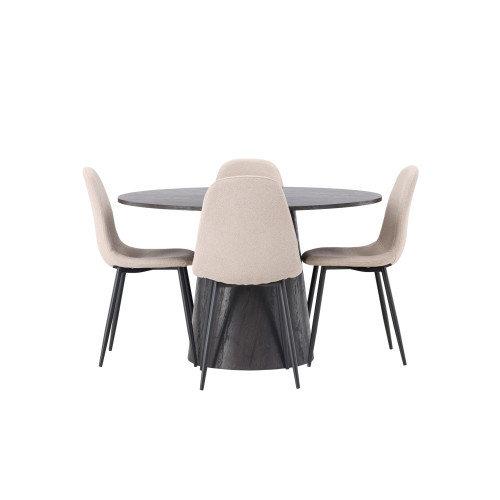 Venture Home Lanzo Matbord med Polar Stolarna