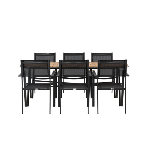 Venture Home Holmbeck Matbord med Copacabana Stolarna