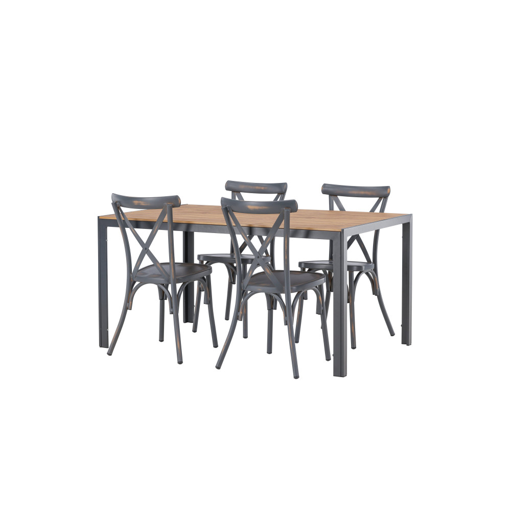 Produktbild för Break Matbord med Tablas Stolarna