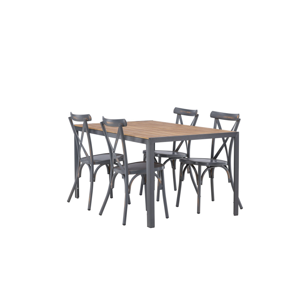 Produktbild för Break Matbord med Tablas Stolarna