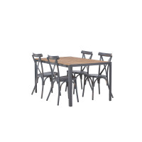 Produktbild för Break Matbord med Tablas Stolarna