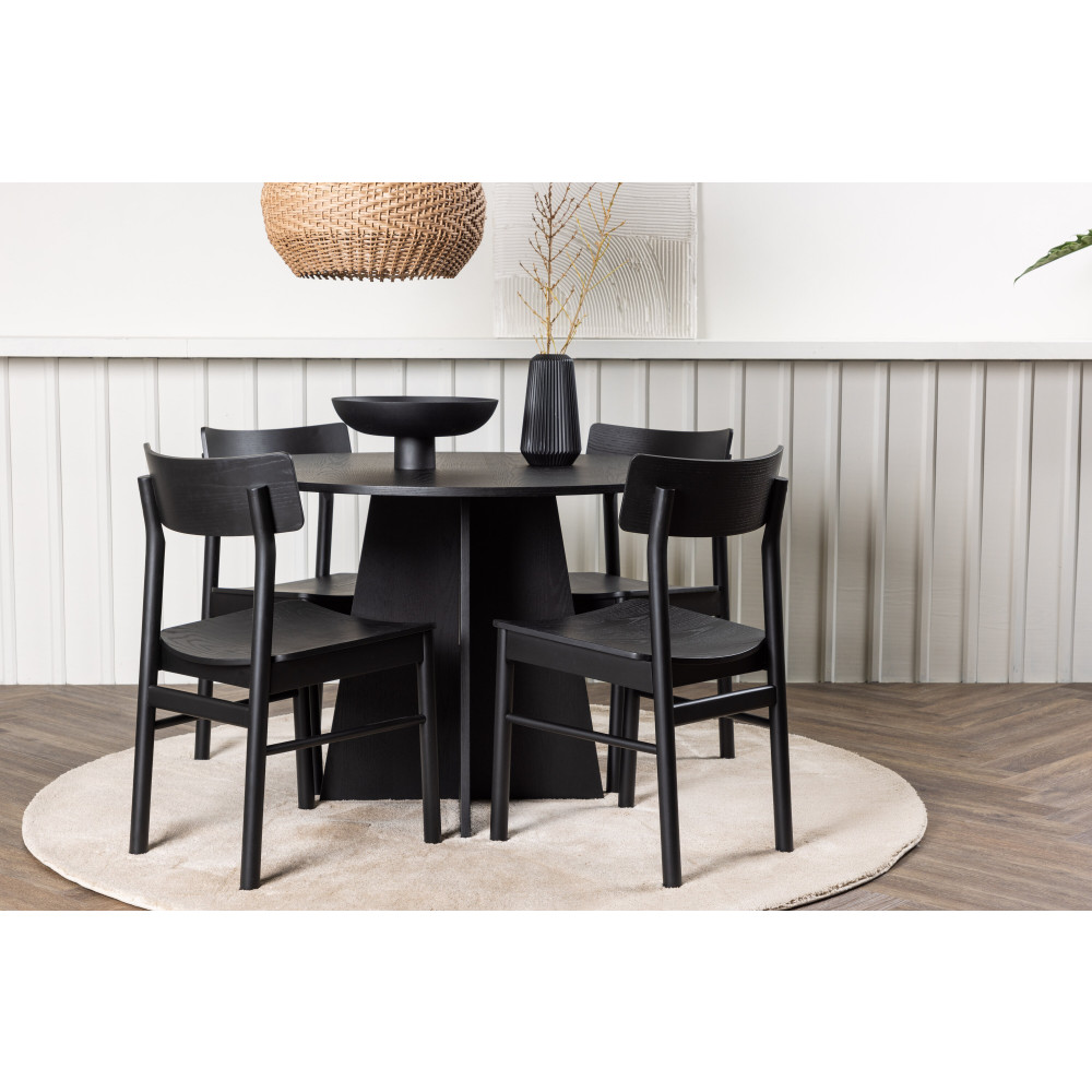 Produktbild för Bootcut Matbord med Montros Stolarna
