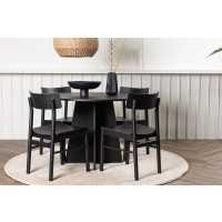 Produktbild för Bootcut Matbord med Montros Stolarna