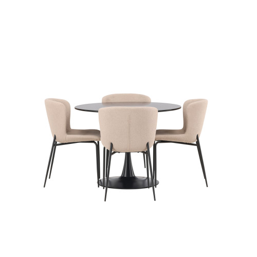 Venture Home Glade Matbord med Modesto Stolarna