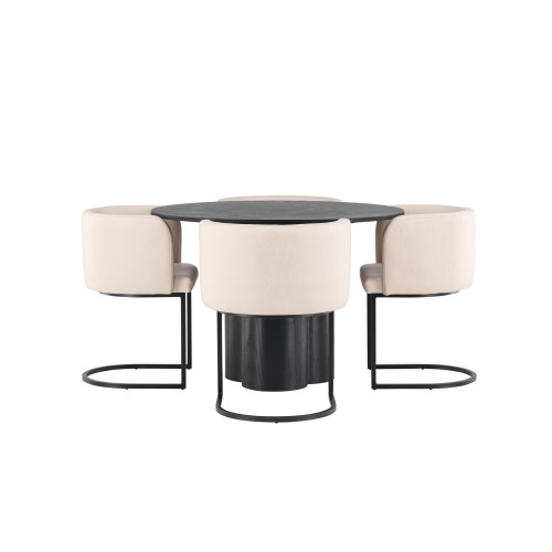 Venture Home Olivia Matbord med Simrishamn Stolarna