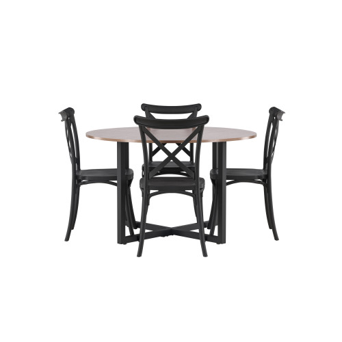Venture Home Durango Matbord med Crosett Stolarna
