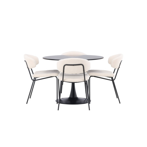 Venture Home Glade Matbord med Chico Stolarna