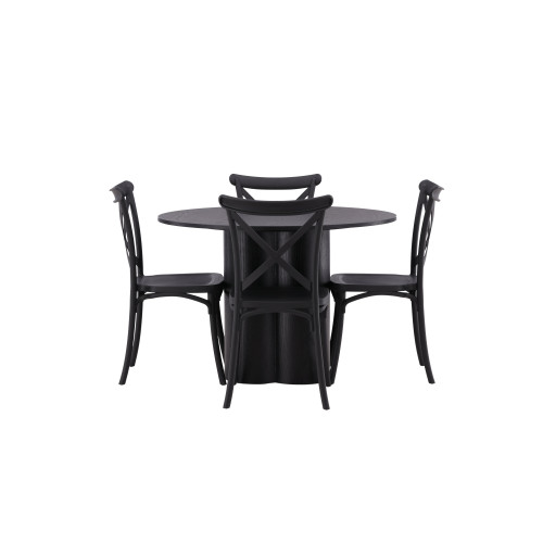 Venture Home Olivia Matbord med Crosett Stolarna