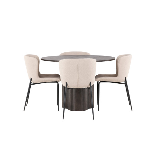 Venture Home Olivia Matbord med Modesto Stolarna