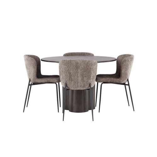 Venture Home Olivia Matbord med Modesto Stolarna