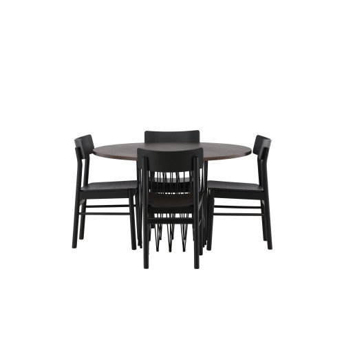 Venture Home Stone Matbord med Montros Stolarna