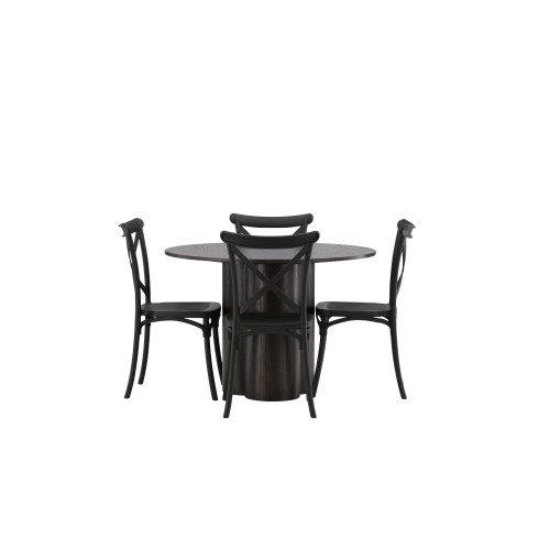 Venture Home Olivia Matbord med Crosett Stolarna