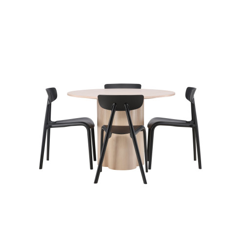 Venture Home Olivia Matbord med Ursholmen Stolarna