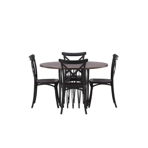 Venture Home Stone Matbord med Crosett Stolarna