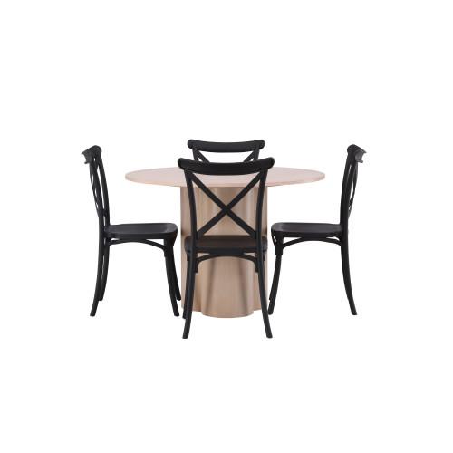 Venture Home Olivia Matbord med Crosett Stolarna