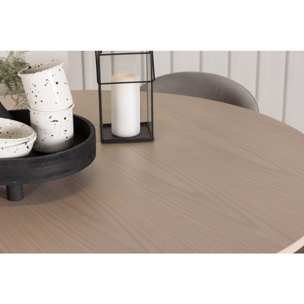 Produktbild för Olivia Matbord med Velvet Stolarna