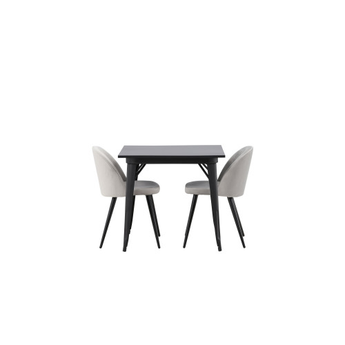 Venture Home Tempe Matbord med Velvet Stolarna
