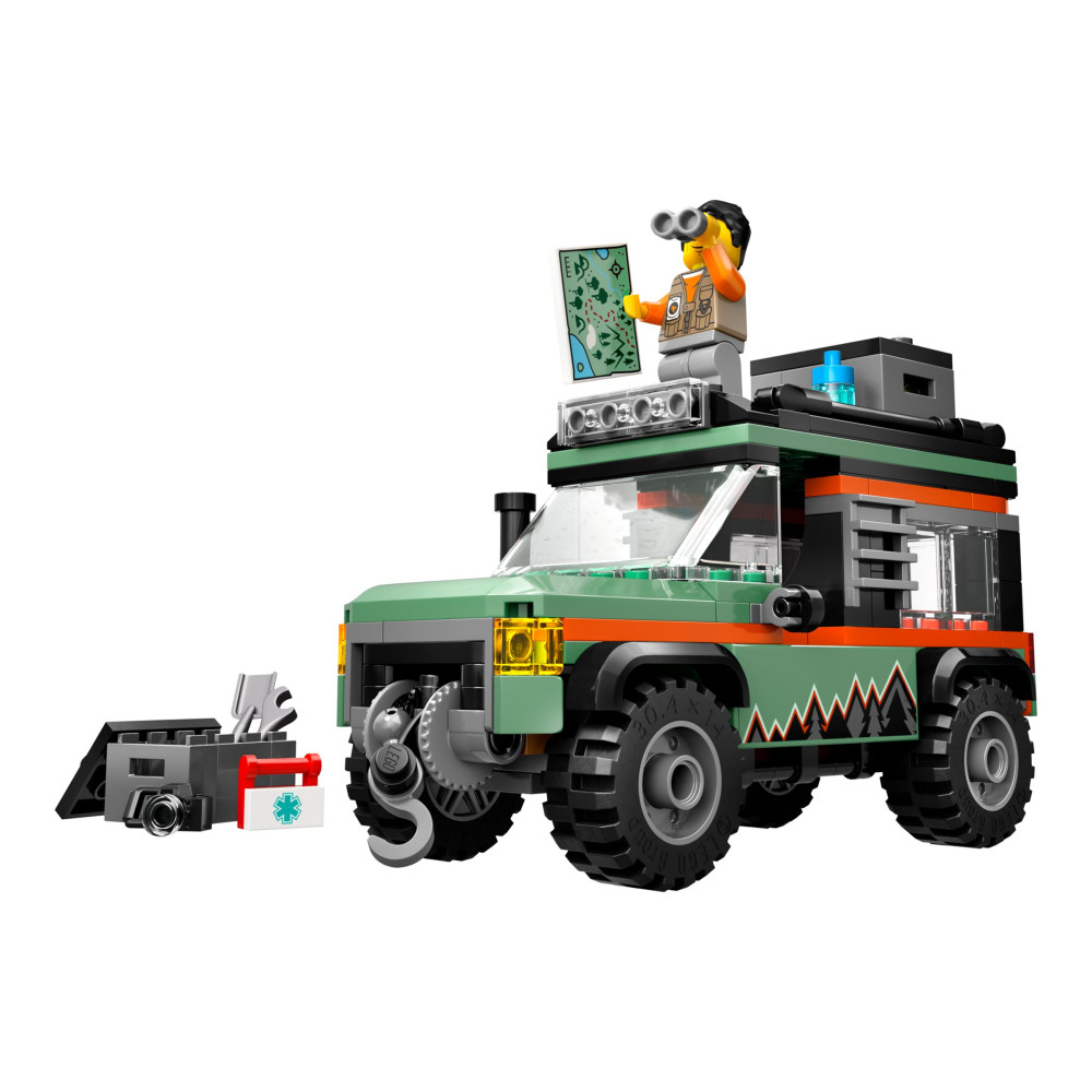 Produktbild för LEGO City 60447 - Off-Road 4x4 Bergslastbil - byggsats
