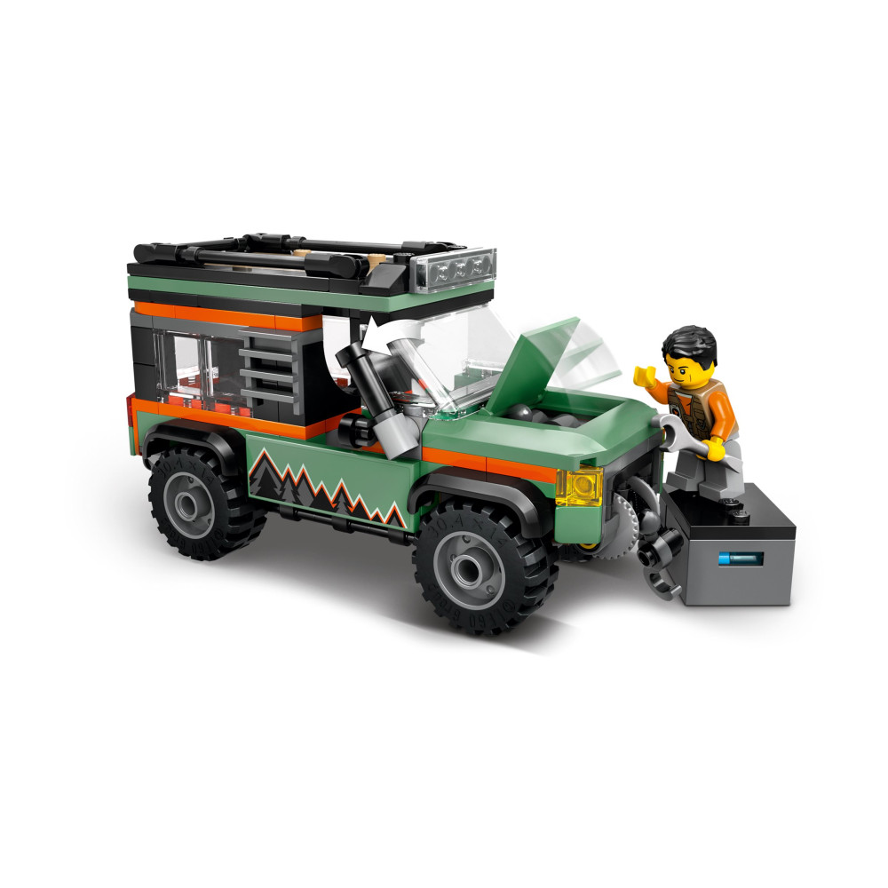 Produktbild för LEGO City 60447 - Off-Road 4x4 Bergslastbil - byggsats