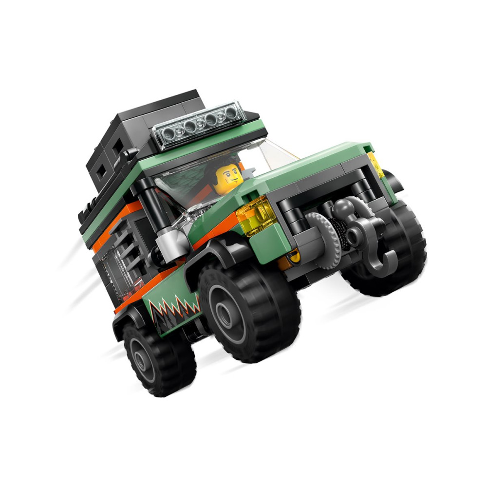 Produktbild för LEGO City 60447 - Off-Road 4x4 Bergslastbil - byggsats