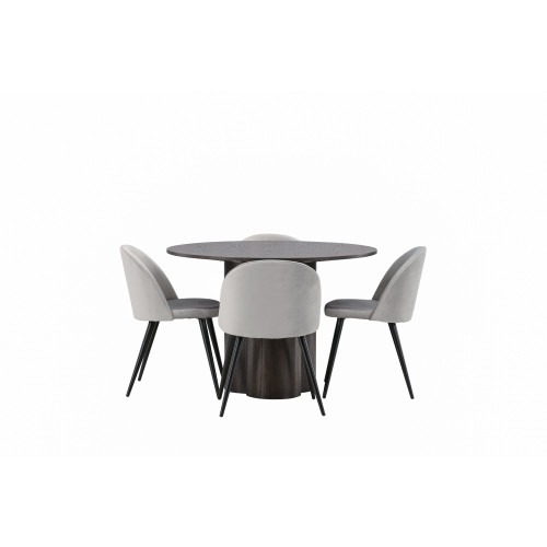 Venture Home Olivia Matbord med Velvet Stolarna