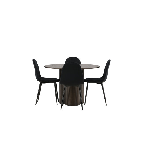 Venture Home Olivia Matbord med Polar Stolarna