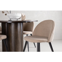 Produktbild för Olivia Matbord med Velvet Stolarna
