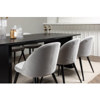 Produktbild för Vail Matbord med Velvet Stolarna