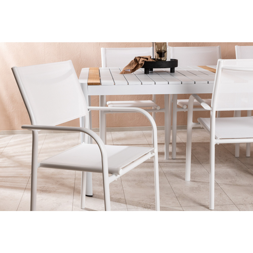 Produktbild för Togo Matbord med Santorini Stolarna