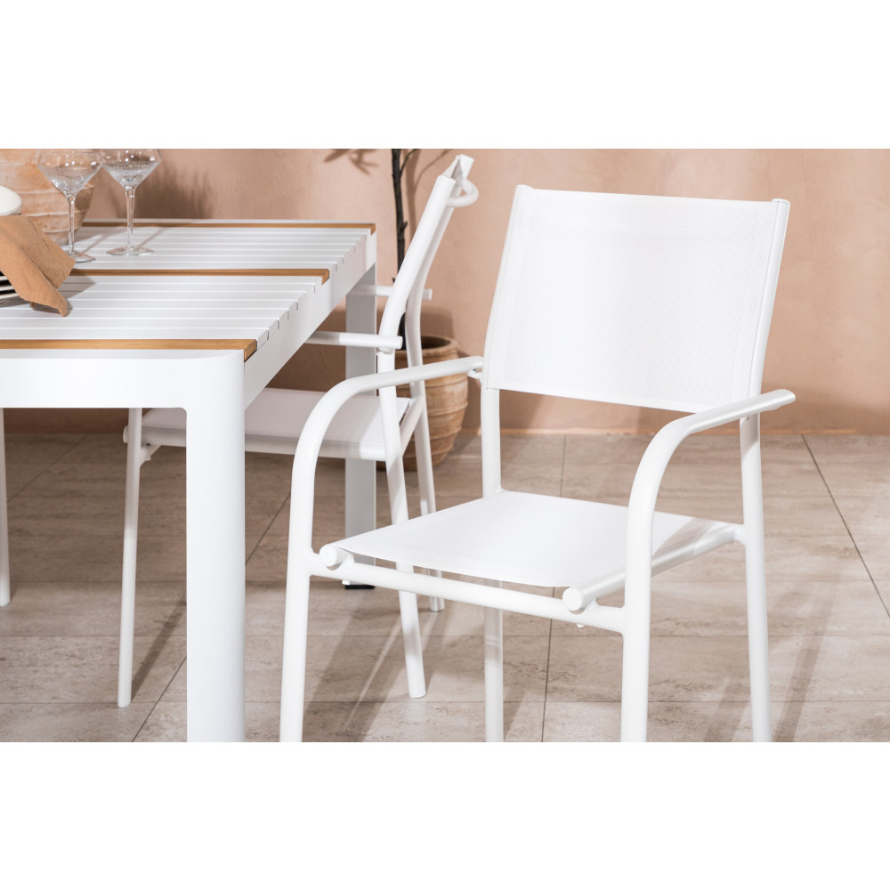 Produktbild för Togo Matbord med Santorini Stolarna