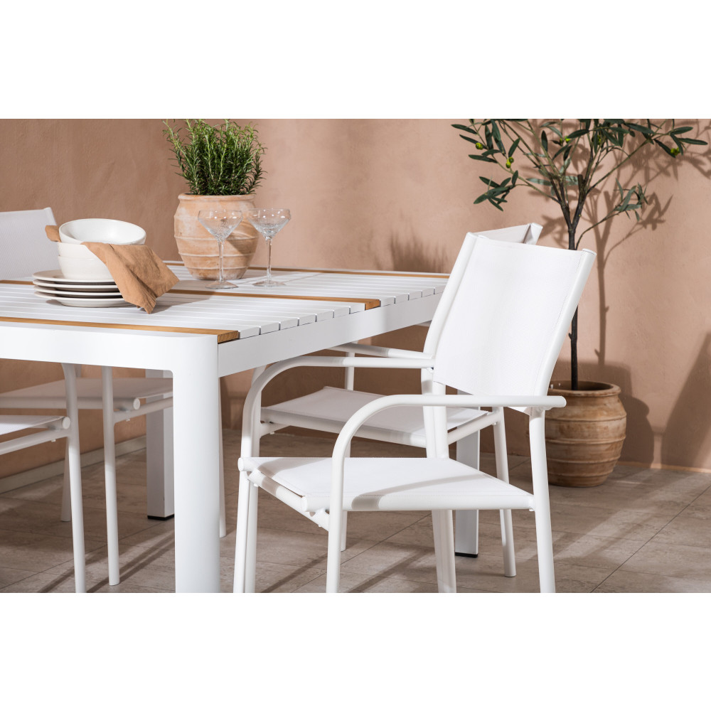 Produktbild för Togo Matbord med Santorini Stolarna