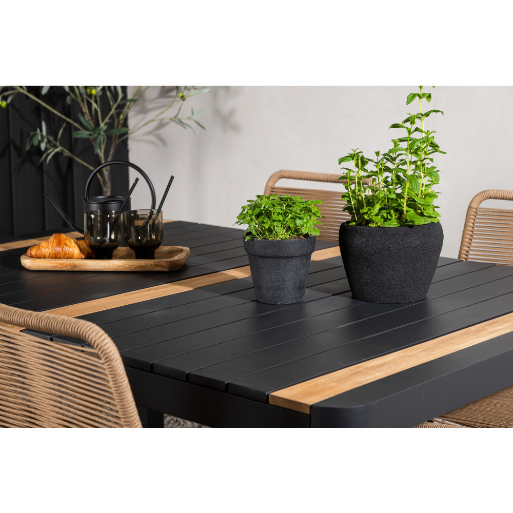 Produktbild för Togo Matbord med Lindos Stolarna