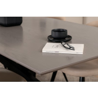 Produktbild för Piazza Matbord med Velvet Stolarna
