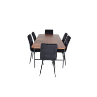 Produktbild för Uno Matbord med Windu Stolarna