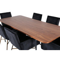 Produktbild för Uno Matbord med Petra Stolarna
