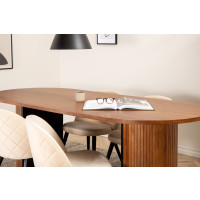 Produktbild för Bianca Matbord med Velvet Stolarna