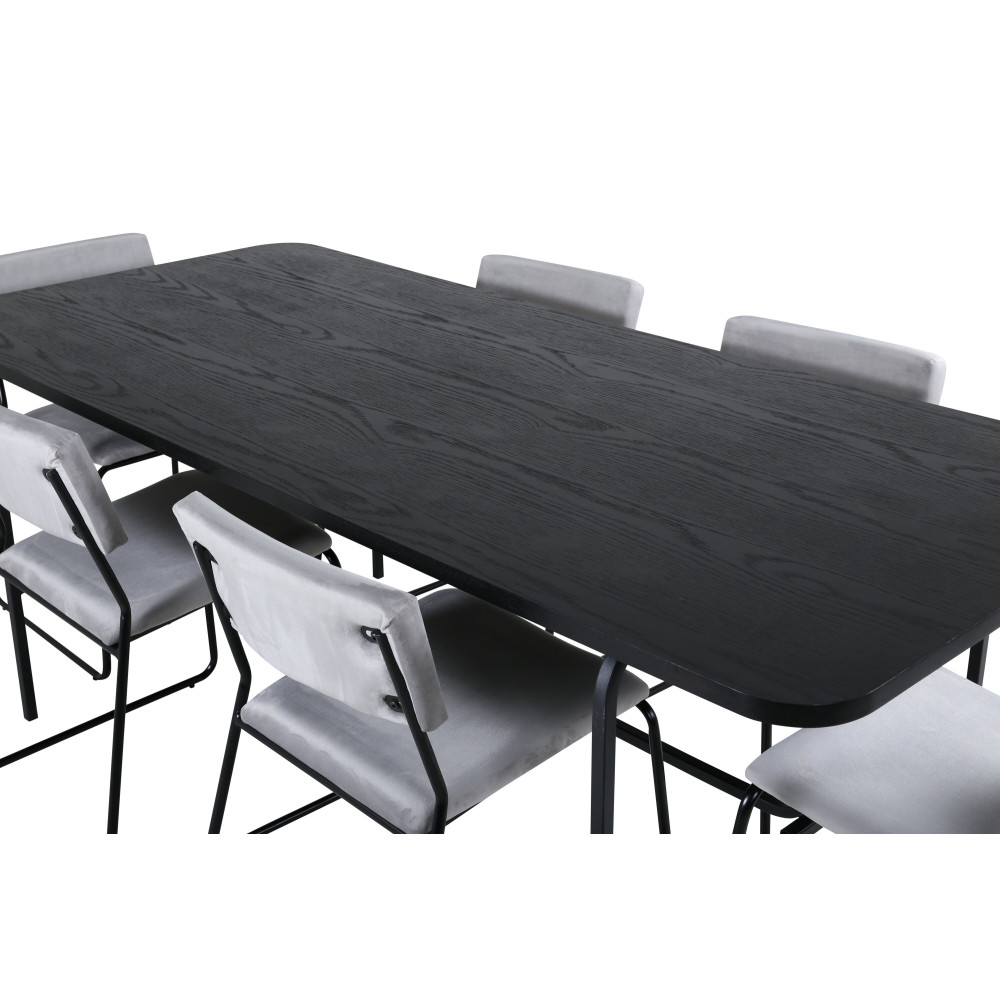 Produktbild för Uno Matbord med Kenth Stolarna