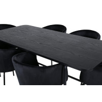 Produktbild för Uno Matbord med Berit Stolarna