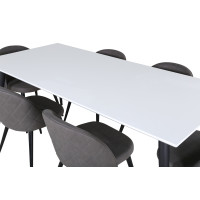 Produktbild för Jimmy Matbord med Velvet Stolarna