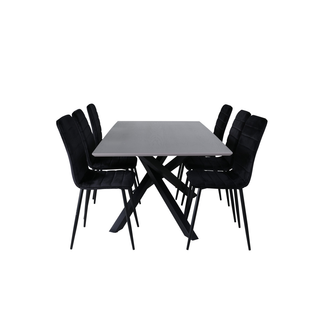 Produktbild för Piazza Matbord med Windu Stolarna