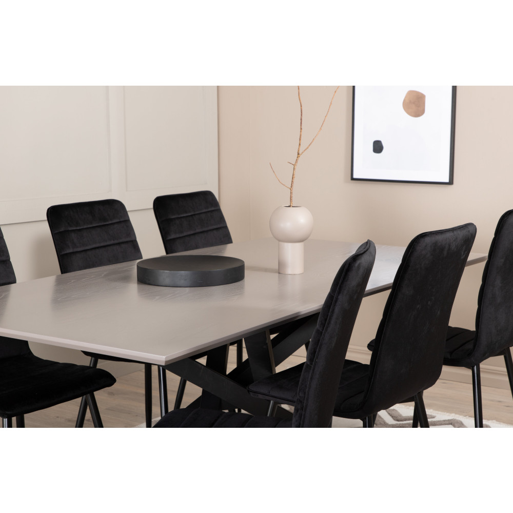 Produktbild för Piazza Matbord med Windu Stolarna