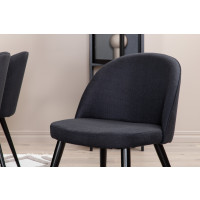 Produktbild för Piazza Matbord med Velvet Stolarna
