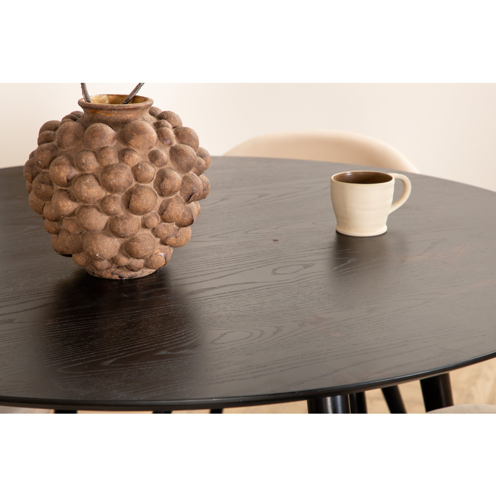 Produktbild för Dipp Matbord med Velvet Stolarna