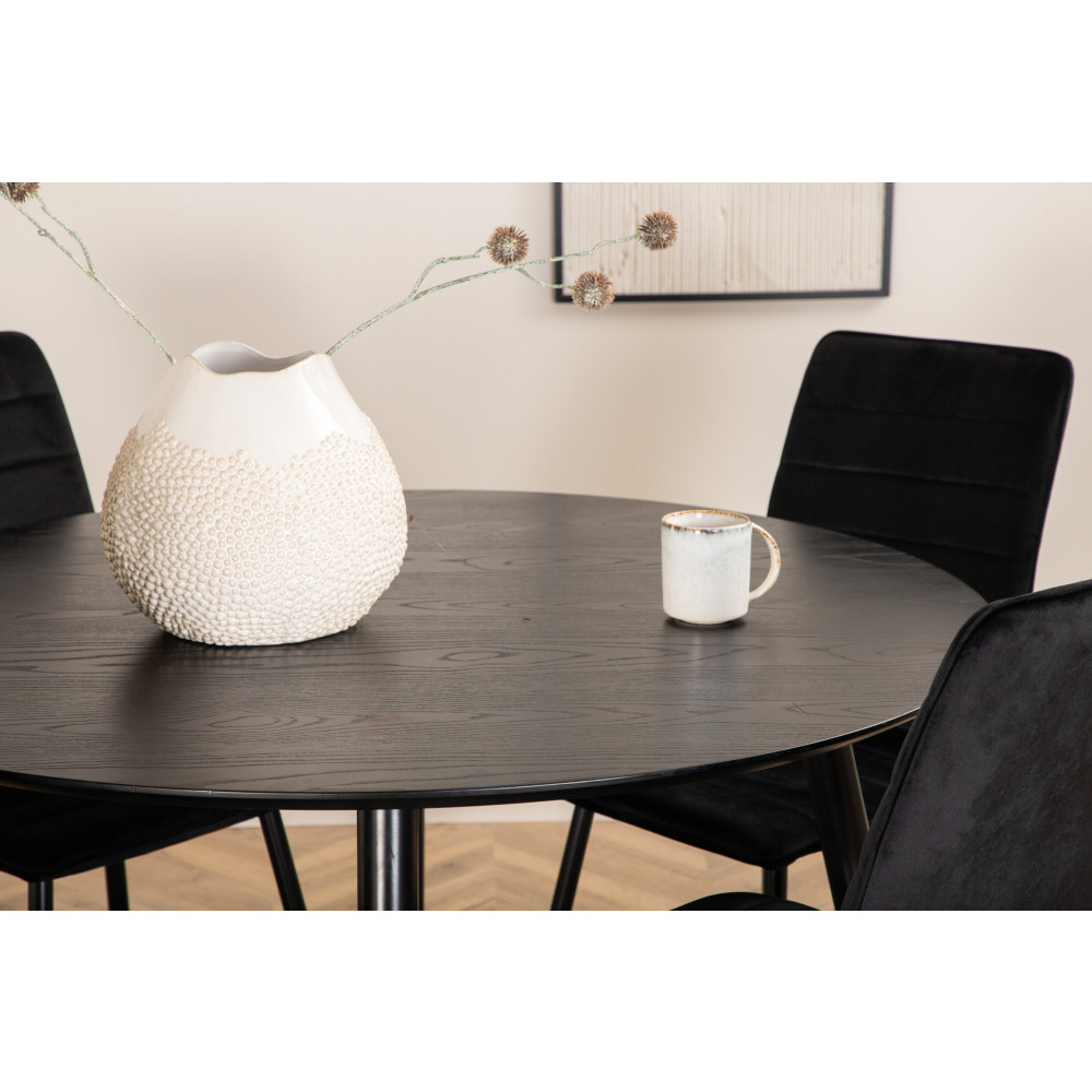 Produktbild för Dipp Matbord med Windu Stolarna
