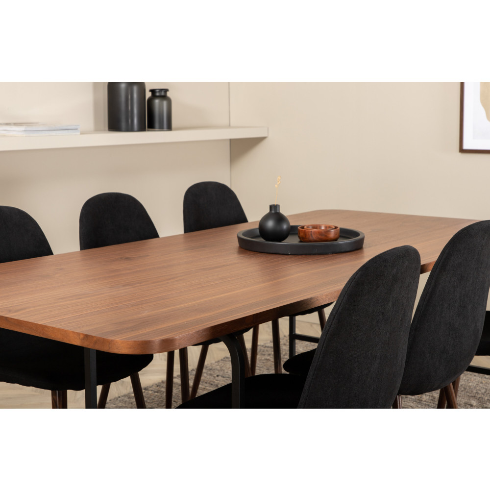 Produktbild för Uno Matbord med Polar Stolarna